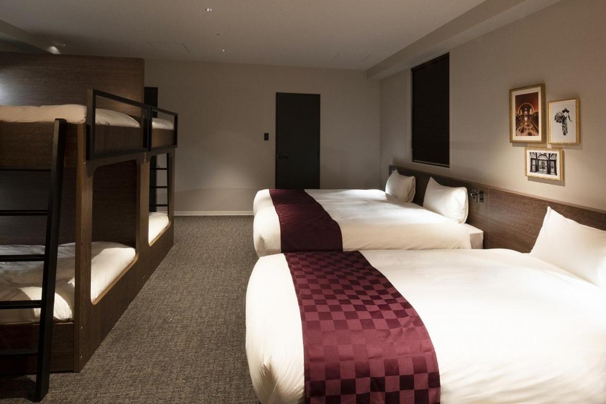 Alphabed Inn 小樽駅前 Kültér fotó